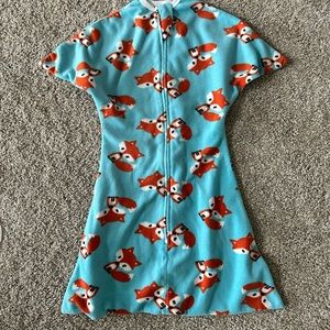 Sleeping Baby Zipadee zip Baby fleece sleep sack. Size medium